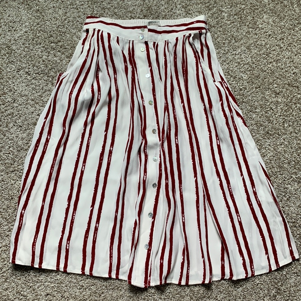 Forever 21 high waisted midi skirt
